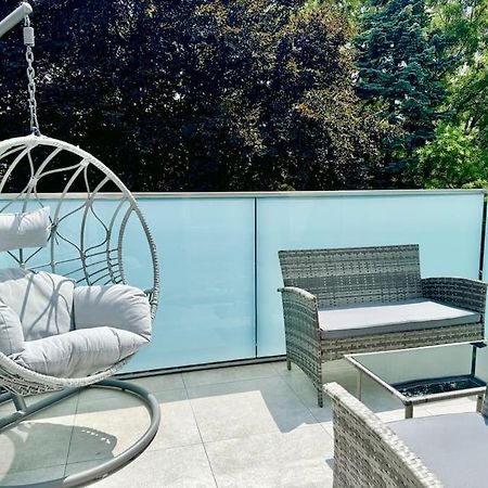 Rooftop Apartment With Balcony & Free Parking Viena Exterior foto