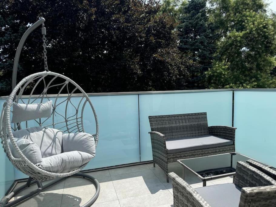 Rooftop Apartment With Balcony & Free Parking Viena Exterior foto